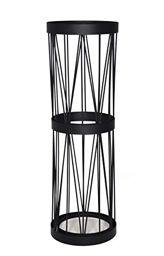 Mango Steam Pluvian Soakstone Umbrella Holder (Black) (Tall)
