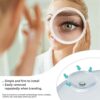 B Beauty Planet 25X Magnifying Mirror with Suction Cups Set for Easy Mounting, 25X 6IN & 10X 3.5IN Travel Magnified Mirror,Close Up Mirror for Pr