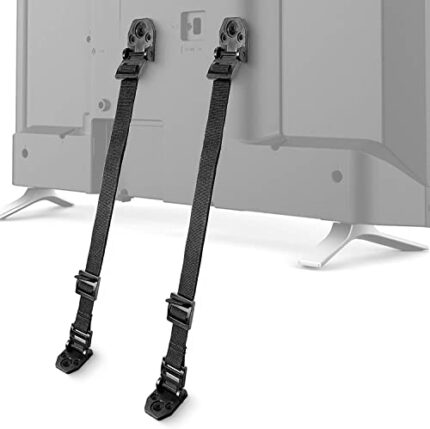 otuiaim TV Safety Straps , Adjustable TV & Furniture Heavy Duty Anti Tip Strap Kits , support Interface VESA Mounting