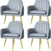 dining chair Office Business Reception Chairs Conference Chairs Desk Chair Set of 4 Lazy Makeup Stool Furniture Hotel Nail Shop Sofa Chair Nordic