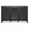 ZCMEB Home Foyer Corridor Shoe Cabinet Finished Wooden Door Shoe Cabinet Entryway Shoe Storage Cabinet