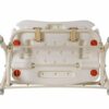 Bath Stools,Old Man Bath Chair Aluminum Alloy Folding Widened Bathroom Chair Shower Stool Large Load-Bearing