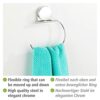 Static-Loc® Plus Towel Ring Osimo Towel Rail, No Drilling Required