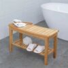 DINGZZ Shoe Rack, with Shelves Waterproof Spa Chair Seat Bench Organizer Stool, Shoe Shelf, for Hallway Bathroom Living Room Corridor