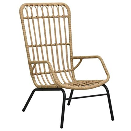 DLOETT Garden Chair Woven Resin Outdoor Patio Chair Garden Set Outdoor Furniture Easy Assembly (Color : D, Size : Talla �nica)