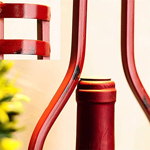 EYLINK Wine Racks,Wall Holder Metal | Loft Wall Shelf Storage Rack Wall-Mounted | Wine Bottle Holder | Cube Wine Cabinet Vintage