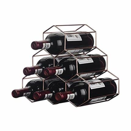 PIBM Fashion Creative European Wine Rack Decoration | Creative Wine Rack | Household Wine Bottle Rack | Wine Cabinet Decoration Ornaments Multi B