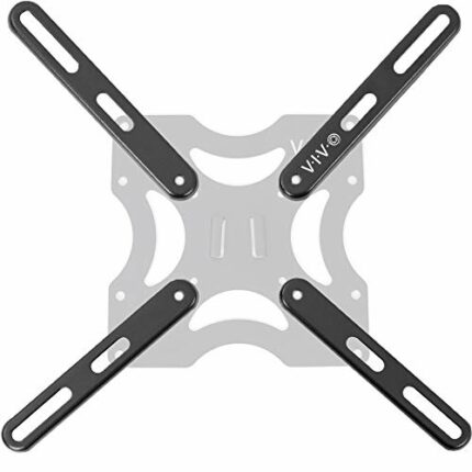 VIVO Steel VESA Extension Mount Adapter Brackets for Screens 32 to 55 inch LCD LED TV, Conversion Plate Kit for VESA up to 400x400mm (MOUNT-AD400