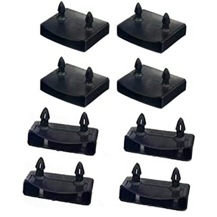 SmaUnicorn Pack of 20PCS 54mm Replacement Bed Slat Holders Kits Bundles Plastic Holders Width 54mm x Height 9 mm (Internal dimensions)(Centre 10p