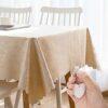 XCWTBL Tablecloth Weights Set of 10 Natural Stone Tablecloth Weights With Clip For Garden, Picnics, Party, Kitchen And Restaurant
