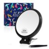 Magnifying Mirror 20x / 1x Two Sided, Double Sided Magnifying Mirror with Stand, Magnified Hand Mirror for Makeup, Blackhead/Comedone Removal (6i