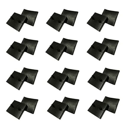 XIAONAN 20 Pcs 62-63mm Bed Slat Center Caps Holders Replacement Plastic Bed Slat Holders for Single, Double and King Size Beds Connector Accessor