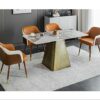 Kitchen Dining Room Furniture Chairs Kitchen Dining Chairs Modern Microfiber Leather Living Room Chairs with Soft Padded Seat Beech Wooden Legs+M
