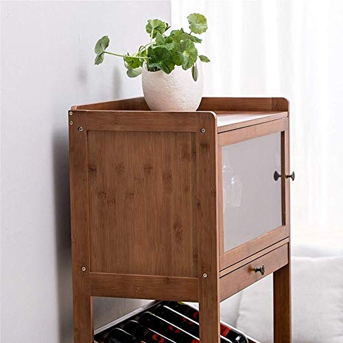 CZDYUF Wine Rack, Free Standing Wine Storage Rack Display Shelves Capacity Storage Standing Table, Wobble Free for Home Kitchen
