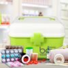 Zerodeko Lock Box for Medication Medicine Lock Box with Handle Locking Storage Box Portable Safe Box Large Storage Box with Lock