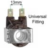 SPARES2GO Universal Electric Power Shower Solenoid Coil (30mm / 13mm)