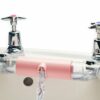 Adaptor for Sinks with Separate TAPS, for Mixing hot and Cold Water in Kitchen & Bathroom. This Connector Helps Save Water (White)