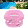 Zopsc-1 Kids Swimming Chair, Thickening PVC Inflatable Sofa Load-bearing 80kg Eco-Friendly with Sequins for Indoor and Outdoor for 3-10