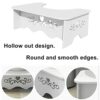 RUITASA Poop Stool Adult Toilet Stool, Poop Stool Adult Toilet Stool, Foldable Poop Stool for Bathroom for Toddler and Adult Bathroom Stool(White