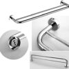 XHALERY Towel Rails Wall Mounted Bath Towel Rack,Wall Mounted Double Towel Rails Bar Stainless Steel Brushed Finish Towel Holder Rod for Bathroom