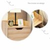 CZDYUF Bedside tables bedside table cupboard bedside table stackable side table coffee table end wood table storage table shelves pedestal econom