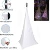 Speaker Stand Cover UCARE Universal Lighting Tripod Stand Scrim DJ Speaker Light Stand Skirt Cover Triple Sided 360 Degree Stretchable Speaker St