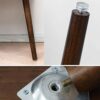 SDFGH Retro Bedside Table Minimalist Bedside Table, Double Drawer Design Bedside Table