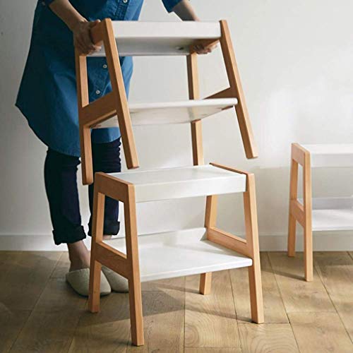 LUKEO Wooden bench-Solid Wood Stool Home Adult Small Bench Living Room Change Shoes Stool Nordic Creative Square Stool Makeup Stool