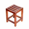 CHEWO Bath Stools,Bathroom Shower Bath Stool Waterproof Stool Elderly Bath Bench Seat,36 * 30 * 36 cm