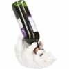 Nemesis Now Guzzlers West Highland Terrier Wine Bottle Holder 21cm White