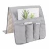 Sofa Chair Armrest Storage Organizer Non-Slip Couch Recliner Remote Control Holder Waterproof Sofa Arm Tidy Hanging Storage Bag with 5 Pockets Ho