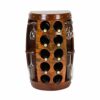 PIBM Floor-Standing Wine Barrel Stable Home Display Stand Wine Cellar Storage Box Creative Decor J1116