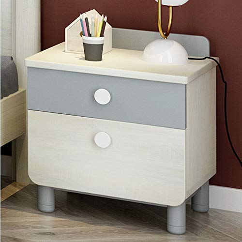 JYDQM Simple Bedside Table Simple Shelf, Bedroom Bedside Table Economical Storage Cabinet