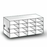 So-Low 23-16-2 Freezer Rack, Stainless Steel, 23 X 5.5 x 9.75", 100 Cell