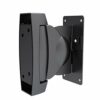 2x Maclean MC-535 Adjustable Wall Mount Satellite Speaker Brackets 10KG Tilt Rotation Swivel