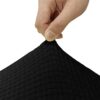 Amusingtao Armrest Covers Sofa Set of 2 Stretch Armchair Couch Anti-Slip Waterproof Furniture Protector Slipcovers for Armrest Chair Covers (Blac