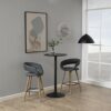 AC Design Furniture Shelf, Wood, Bianco, 10 x 45 x 45 cm