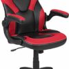 Flash Furniture X10 Gaming Chair, Ergonomic Office Chair for PC and Gaming Setups, Adjustable Gamer Chair with Back Support, LeatherSoft, Blue/Bl