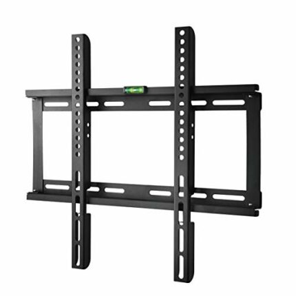 Polarduck TV Wall Bracket Mount for 23-55 Inch, Flat to Wall Mount for VESA Compatible LED LCD Plasma & Curved Screens, VESA Max 400 x 400, Min 1