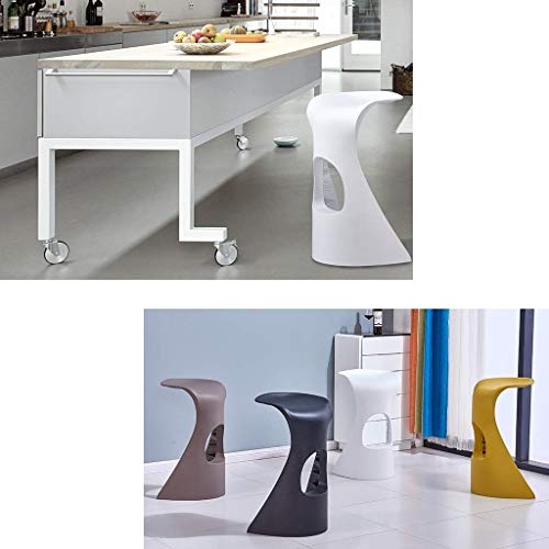 SDFGH Nordic Light Luxury bar Chair Simple net red bar Stool Front Desk Cafe Restaurant Leisure Back high Stool (Color : 3-Pack)