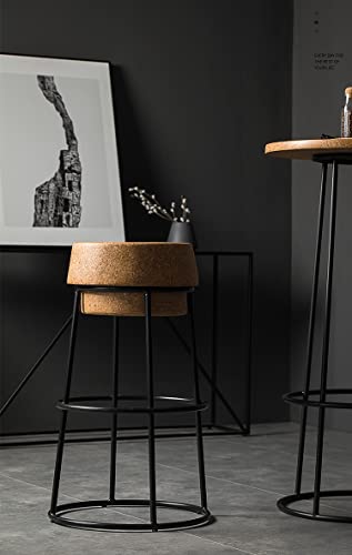 SDFGH Bar Stool Nordic Bar Stools Bar Table Furniture for Home Kitchen Chair High Stool Clothing Store Photo Stool Chair (Color : D, Size : H45cm