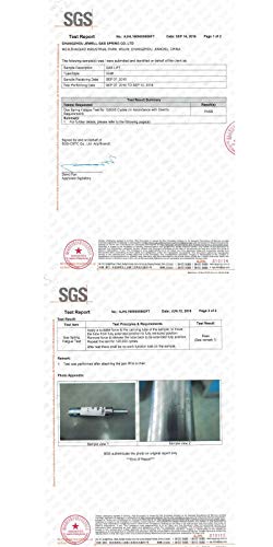 Drafting Stool Chair Hydraulic Gas Lifting Cylinder Replacement Universal Size, Heavy Duty(400 lbs), 22 inches(Stool Adjustment Range 7.85 inches