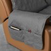 Non-Slip Recliner Chair Cover Sofa Slipcover, Reversible Recliner Sofa Cover with Elastic Adjustable Strap, Washable Reclining Sofa Slipcover Rec