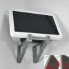 3D Cabin Corner Wall Mount Corner Wall Bracket Adjustable Tilt Multi Function Compatible with Echo Show 8 - Upright & Angled (Black)