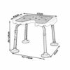 Bath Stools,Old Man Shower Bathing Chair Seat Non-Slip Bath Stool Old Multi-Function Bathroom Bath Bench Aluminum Alloy-Load-Bea150Kg
