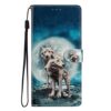 Thoankj Samsung A54 5G Case Flip Shockproof PU Leather Wallet Cover with Stand Magnetic Card Holder TPU Bumper Folio Slim Fit Protective Phone Ca