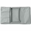 EZSTAX Hanging Storage Armrest Chair Desk Sofa Slipcovers TV Remote Controller Holder Organizer Bag Table Cabinet Pouch, Grey