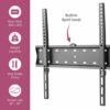 TV Wall Bracket Mount 42” – 70”, SLx Fixed Position Strong Slim Profile TV Bracket Max VESA 400 * 400 with Built In Spirit Level & Wall Fixing Ki