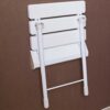 Bath Stools,Foldable Wall Bath Stool Aluminum Alloy Wall-Mounted Shower Seat Stool with Leg Change Shoes Stool,Bathroom Stool Adjustable Height S