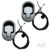 Young Wolf Pair of Aluminum Recliner Release Pull Handles Sofa Chair Recliner Replacement Handles with Cables
